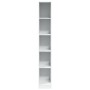 Armario de madera de ingeniería blanco 30x50x200 cm de , Armarios roperos - Ref: Foro24-3307702, Precio: 183,05 €, Descuento: %