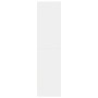 Armario de madera de ingeniería blanco 30x50x200 cm de , Armarios roperos - Ref: Foro24-3307702, Precio: 183,05 €, Descuento: %