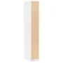 Armario de madera de ingeniería blanco 30x50x200 cm de , Armarios roperos - Ref: Foro24-3307702, Precio: 178,15 €, Descuento: %