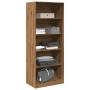 Armario de madera de ingeniería roble artesanal 80x50x200 cm de , Armarios roperos - Ref: Foro24-3307728, Precio: 150,17 €, D...