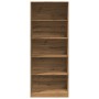 Armario de madera de ingeniería roble artesanal 80x50x200 cm de , Armarios roperos - Ref: Foro24-3307728, Precio: 150,17 €, D...