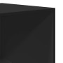 Armario de madera de ingeniería negro 80x50x200 cm de , Armarios roperos - Ref: Foro24-3307721, Precio: 166,18 €, Descuento: %