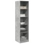 Armario de madera contrachapada gris hormigón 50x50x200 cm de , Armarios roperos - Ref: Foro24-3307714, Precio: 134,14 €, Des...