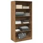 Armario de madera de ingeniería roble artesanal 100x50x200 cm de , Armarios roperos - Ref: Foro24-3307737, Precio: 180,93 €, ...