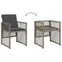 Set comedor de jardín con cojines 15 pzas ratán sintético gris de , Conjuntos de jardín - Ref: Foro24-3210812, Precio: 789,66...