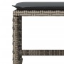 Set comedor de jardín con cojines 15 pzas ratán sintético gris de , Conjuntos de jardín - Ref: Foro24-3210812, Precio: 789,66...