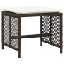 Set de muebles jardín 17 pzas y cojines ratán sintético marrón de , Conjuntos de jardín - Ref: Foro24-3210825, Precio: 923,68...