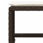 Set de muebles jardín 17 pzas y cojines ratán sintético marrón de , Conjuntos de jardín - Ref: Foro24-3210825, Precio: 923,68...