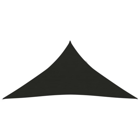 Toldo de vela HDPE negro 160 g/m² 3x3x3 m de vidaXL, Sombrillas - Ref: Foro24-311747, Precio: 21,01 €, Descuento: %
