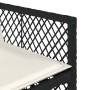 Set de muebles jardín 5 pzas con cojines ratán sintético negro de , Conjuntos de jardín - Ref: Foro24-3210723, Precio: 353,16...