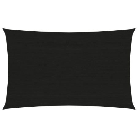 Toldo de vela negro HDPE 160 g/m² 2x4,5 m de vidaXL, Sombrillas - Ref: Foro24-311725, Precio: 28,18 €, Descuento: %