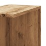 Estantería pared esquina madera roble artisan 36,5x36,5x140 cm de , Estantes y estanterías - Ref: Foro24-852635, Precio: 60,4...