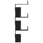 Estantería pared esquina madera ingeniería negro 45x45x147 cm de , Estantes y estanterías - Ref: Foro24-852637, Precio: 48,69...