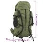 Mochila de senderismo tela oxford verde militar 60 l de , Mochilas - Ref: Foro24-4009965, Precio: 64,59 €, Descuento: %