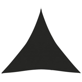 Toldo de vela negro HDPE 160 g/m² 4,5x4,5x4,5 m de vidaXL, Sombrillas - Ref: Foro24-311755, Precio: 26,75 €, Descuento: %