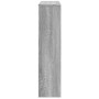 Cubierta de radiador madera ingeniería gris Sonoma 175x20x82 cm de , Accesorios para radiadores de calefacción - Ref: Foro24-...