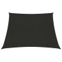 Toldo de vela HDPE negro 160 g/m² 3/4x2 m de vidaXL, Sombrillas - Ref: Foro24-311763, Precio: 19,92 €, Descuento: %