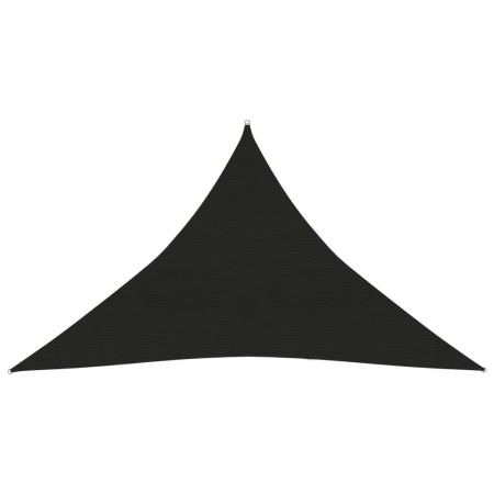 Toldo de vela negro HDPE 160 g/m² 5x5x6 m de vidaXL, Sombrillas - Ref: Foro24-311760, Precio: 31,57 €, Descuento: %