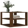 Mesa de centro madera ingeniería roble marrón 59,5x59,5x40 cm de , Mesas de centro - Ref: Foro24-834256, Precio: 38,25 €, Des...