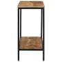 Mesa consola madera maciza de mango rugosa 100x35x70 cm de , Mesas auxiliares - Ref: Foro24-374071, Precio: 103,43 €, Descuen...