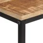 Mesa consola madera maciza de mango rugosa 100x35x70 cm de , Mesas auxiliares - Ref: Foro24-374071, Precio: 103,43 €, Descuen...