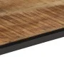 Mesa consola madera maciza de mango rugosa 100x35x70 cm de , Mesas auxiliares - Ref: Foro24-374071, Precio: 103,43 €, Descuen...