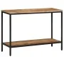 Mesa consola madera maciza de mango rugosa 100x35x70 cm de , Mesas auxiliares - Ref: Foro24-374071, Precio: 103,43 €, Descuen...