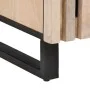 Mueble de TV madera maciza de mango blanco 105x34x46 cm de , Almacenamiento para CD y DVD - Ref: Foro24-377439, Precio: 86,87...