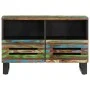 Mueble de TV madera maciza de acacia 70x34x46 cm de , Almacenamiento para CD y DVD - Ref: Foro24-377445, Precio: 66,55 €, Des...