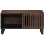 Mesa de centro madera maciza mango marrón 80x51x40 cm de , Mesas de centro - Ref: Foro24-377458, Precio: 77,43 €, Descuento: %