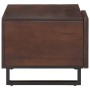 Mesa de centro madera maciza mango marrón 80x51x40 cm de , Mesas de centro - Ref: Foro24-377458, Precio: 77,43 €, Descuento: %