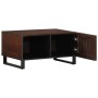 Mesa de centro madera maciza mango marrón 80x51x40 cm de , Mesas de centro - Ref: Foro24-377458, Precio: 77,43 €, Descuento: %