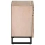 Mesita de noche madera maciza de mango blanca 50x34x60 cm de , Mesitas de noche - Ref: Foro24-377479, Precio: 58,55 €, Descue...