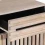 Mesita de noche madera maciza de mango blanca 50x34x60 cm de , Mesitas de noche - Ref: Foro24-377479, Precio: 58,55 €, Descue...