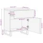 Mesita de noche madera maciza de mango blanca 50x34x60 cm de , Mesitas de noche - Ref: Foro24-377479, Precio: 58,55 €, Descue...