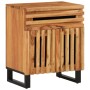 Mesita de noche madera maciza mango marrón 50x34x60 cm de , Mesitas de noche - Ref: Foro24-377493, Precio: 69,03 €, Descuento: %