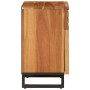Mesita de noche madera maciza mango marrón 50x34x60 cm de , Mesitas de noche - Ref: Foro24-377493, Precio: 69,03 €, Descuento: %