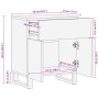 Mesita de noche madera maciza mango marrón 50x34x60 cm de , Mesitas de noche - Ref: Foro24-377493, Precio: 69,03 €, Descuento: %