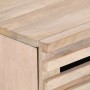 Mesita de noche de madera maciza de mango rugosa 50x34x60 cm de , Mesitas de noche - Ref: Foro24-377491, Precio: 60,51 €, Des...