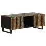 Mesa de centro de madera maciza de acacia 100x55x40 cm de , Mesas de centro - Ref: Foro24-377500, Precio: 109,00 €, Descuento: %