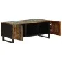 Mesa de centro de madera maciza de acacia 100x55x40 cm de , Mesas de centro - Ref: Foro24-377500, Precio: 109,00 €, Descuento: %