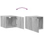 Armario de pared madera de ingeniería gris Sonoma 45x42,5x40 cm de , Aparadores - Ref: Foro24-846108, Precio: 43,11 €, Descue...