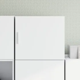 Engineered wood white wall cabinet 45x42.5x40 cm by , Sideboards - Ref: Foro24-846103, Price: 41,71 €, Discount: %