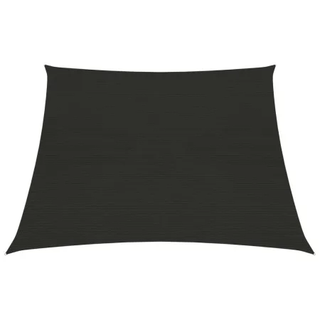 Toldo de vela negro HDPE 160 g/m² 3/4x3 m de vidaXL, Sombrillas - Ref: Foro24-311764, Precio: 32,90 €, Descuento: %