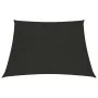 Toldo de vela negro HDPE 160 g/m² 3/4x3 m de vidaXL, Sombrillas - Ref: Foro24-311764, Precio: 32,90 €, Descuento: %