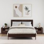 Mesitas de noche de pared 2 uds color marrón roble 45x30x35 cm de , Mesitas de noche - Ref: Foro24-848324, Precio: 70,45 €, D...