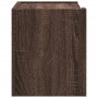 Mesitas de noche de pared 2 uds color marrón roble 45x30x35 cm de , Mesitas de noche - Ref: Foro24-848324, Precio: 70,45 €, D...