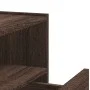 Wall-mounted bedside tables 2 units brown oak color 45x30x35 cm by , Nightstands - Ref: Foro24-848324, Price: 77,29 €, Discou...