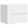 Mesitas de noche de pared 2 unidades blanca 45x30x35 cm de , Mesitas de noche - Ref: Foro24-848326, Precio: 76,04 €, Descuent...