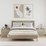 Mesitas de noche de pared 2 unidades roble Sonoma 45x30x35 cm de , Mesitas de noche - Ref: Foro24-848330, Precio: 73,66 €, De...